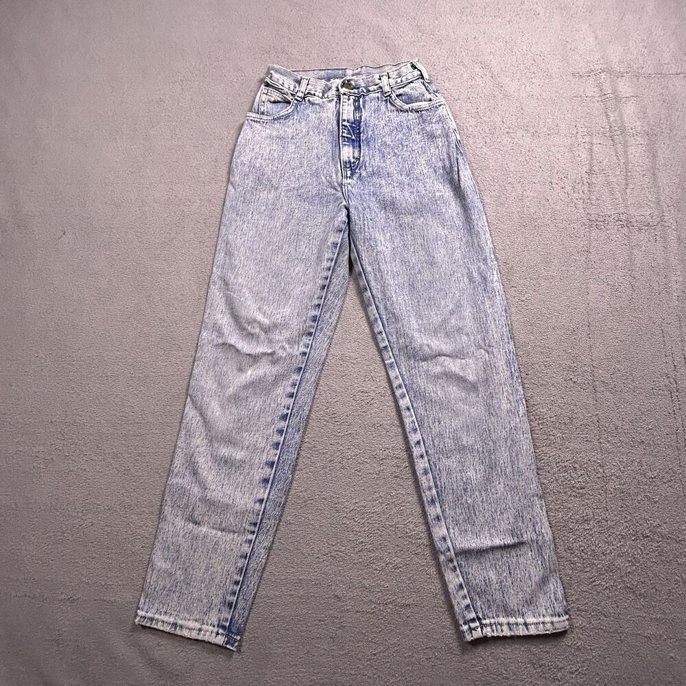 Vintage Gap Ferrat Jeans Women's 23x27 Acid Wash High Waisted Mom Denim 80s 90s
